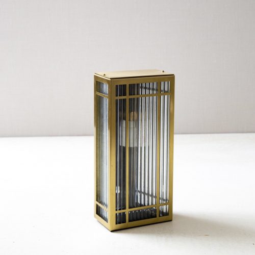 Aplique Oporto latón y vidrio diseño Tristán Domecq Casa