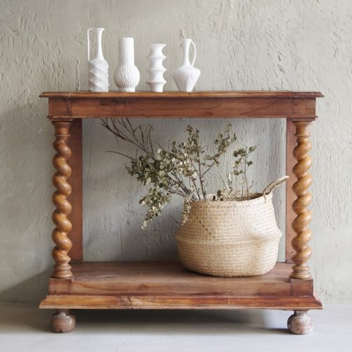 Cesta color naturaleza diseño trenzado