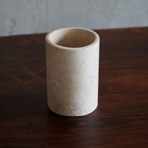 Jarrón enfriador de mármol travertino