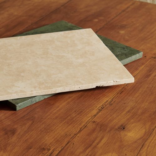 Tabla rectangular de travertino
