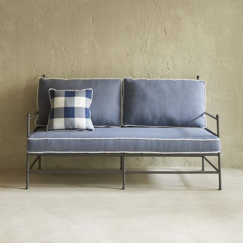 Sofá de exterior Zarauz de forja diseño Tristán Domecq Casa