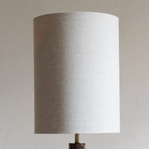 Pantalla 100% lino interior oro 30x40cm