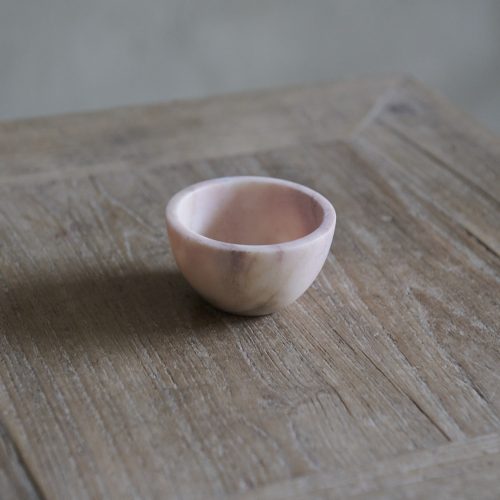 Bowl de mármol rosa XS