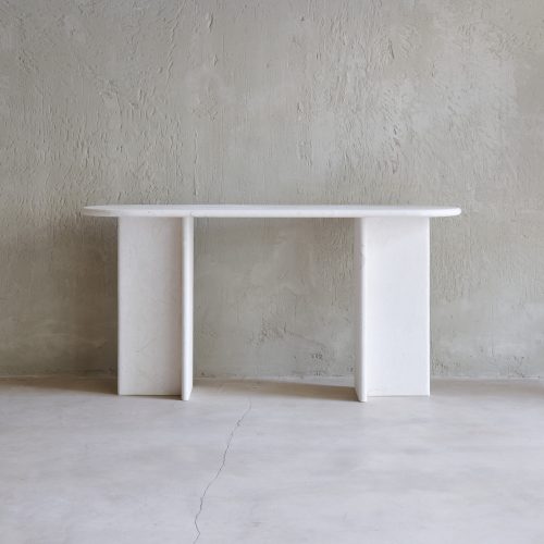 Consola Gondomar de piedra caliza diseño Tristán Domecq Casa
