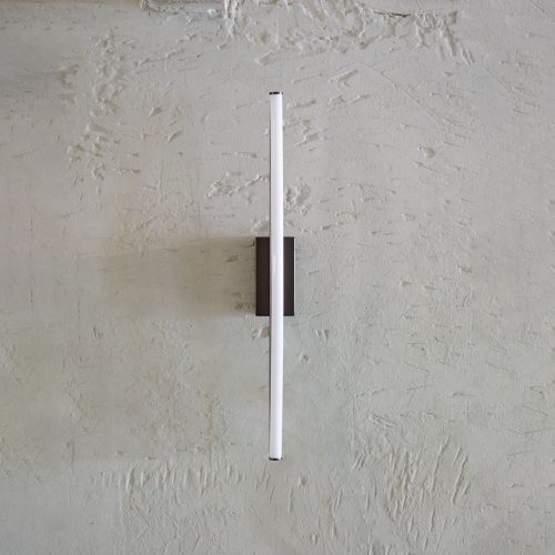 Aplique de pared diseño arco en bronce