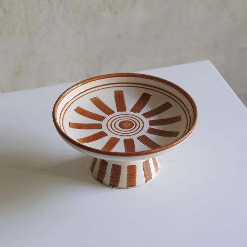 Plato decorativo artesanal de Marruecos