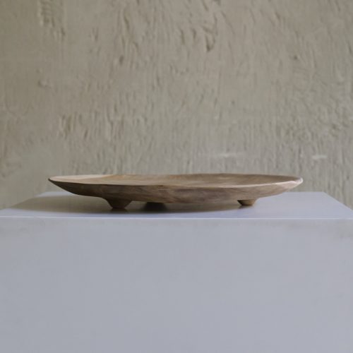 Bandeja de teca artesanal