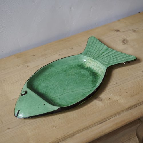 Pez decorativo de cerámica de Vallauris