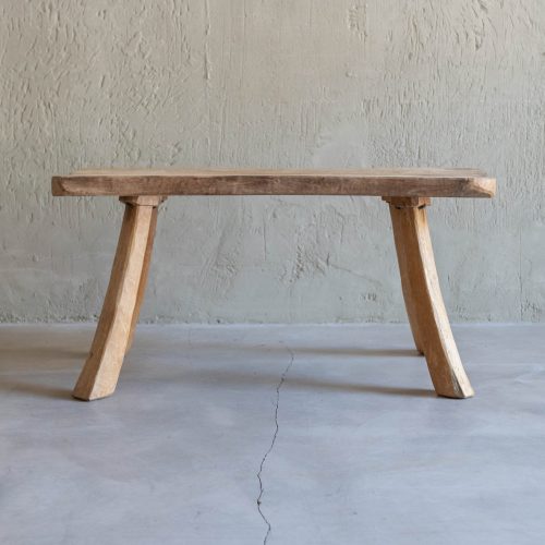 Mesita de centro de madera de jardín