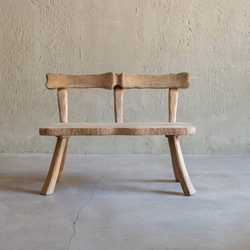 Banco de madera de jardín