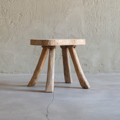 Taburete de madera de jardín