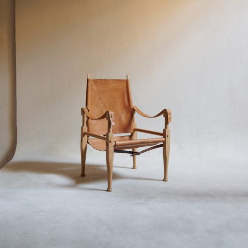 Butaca de piel vintage