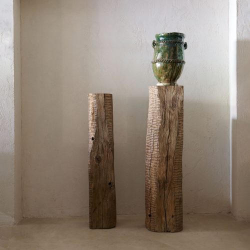 Peana de madera de roble francesa